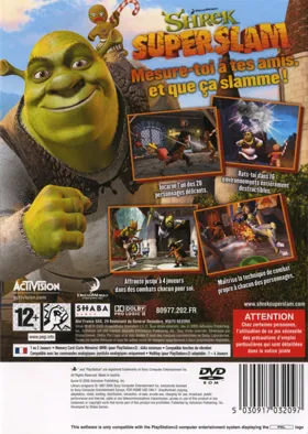 DreamWorks Shrek - SuperSlam box cover back